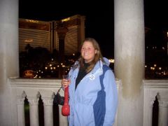 Two years prior to surgery. Drinking in Vegas in 2006.