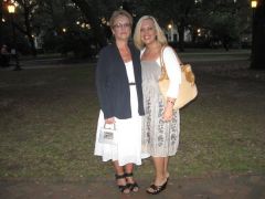 My mom and I in Savannah, GA April 2010.