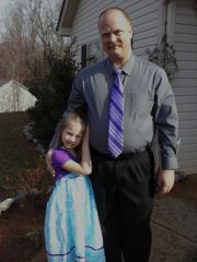 My daughter Kiley and husband Shane on this years Easter Sunday.