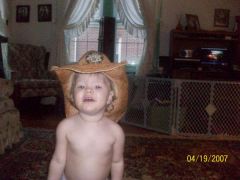 Katelyn...this kid loves hats.
