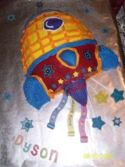 my nephew Dyson's first birthday cake!