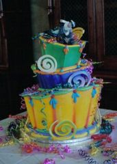 wacky cake for a bitthday party