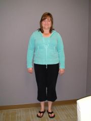 Taken at doctor's office so its the official "Before Pic" weighing in @205lbs. Surgery Date= June 27, 2008