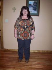 Judy before surgery, Does this look like a light weight to you? NOT TO ME.....