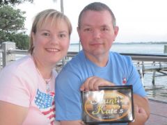 Michael and I in St. Augustine, Fl in June