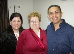 Me, Linda and Dr Almanza
