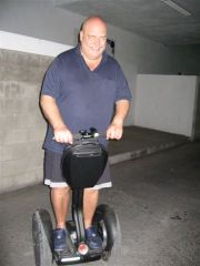 Me on the segway day after operation.
