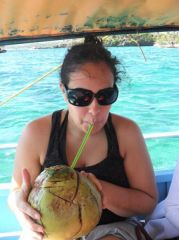 Me in a bathing suit in Boracay!