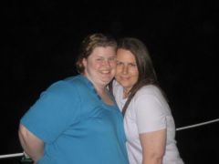 My sister and I, March/April 2008