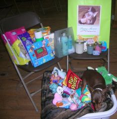 Piper's goodies from her Shower
