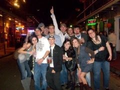 Bourbon Street for my best friend's birthday! I think I was somewhat intoxicated  : )
