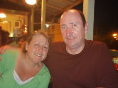 4 Months out from VSG op in Bocas Del Toro, Panama, with dear husband.