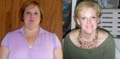 Before and after my complete lifestyle change!