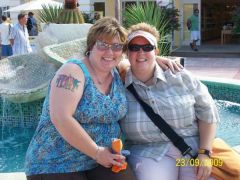 On our Caribbean cruise...