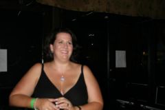 At a friends concert.  I was so embarrassed to see this picture of me. Aug. 6, 2010