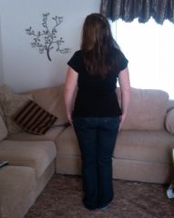 back view...after 40 pounds lost