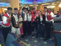 Pirate Night on Disney Cruise Nov 2013