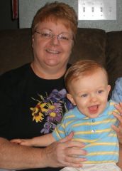 Nana and grandson Brandon