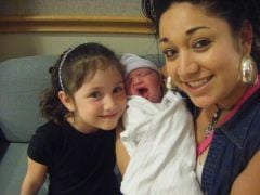 My Daughter,Baby Neice Tatiana and Me...