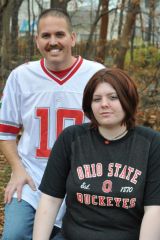 Me and my step daughter. GO BUCKS!