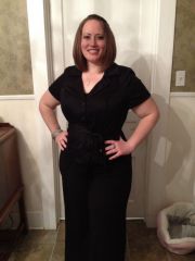 March 3, 2012--9 weeks post op-- minus 50 pounds!!!