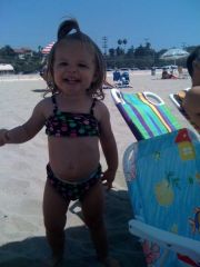 Allie at the Beach