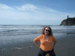 Ruby Beach, Washington. 10 months post op. Size 14.- 2011