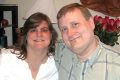 My husband and I (2008 - 2 years before we were married!)