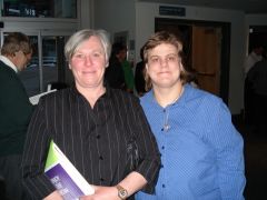 My friend Wendy and I in Nanaimo, BC (2007)