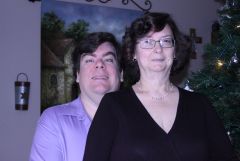 Christmas with hubby, 2011