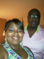 My husband and I August 2011