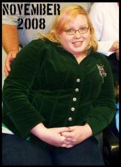 This is me on Thanksgiving in 2008, about a week before I went on my pre-op diet. I was at my highest weight ever- 306.