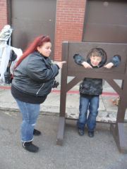 before with my son in Salem, MA