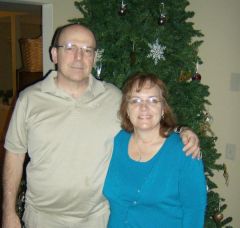 Me and my husband 204 lbs 12/9/2008