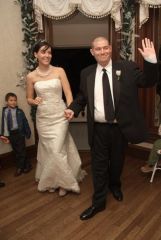 My wedding, New Year's Eve 2006. Approx 240 lbs.
