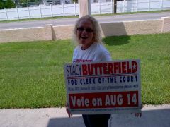Campaigning For Stacy!