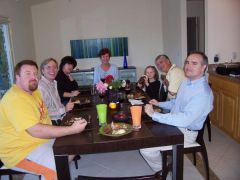 palm springs dinner party 2 years ao
