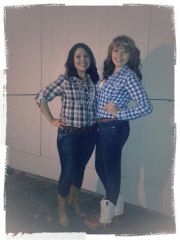 My daughter and I- Country girls!