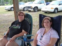 Me, Sherry at a Tyler Family reunion