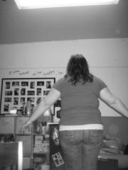 backside.  200 pounds.  January 13, 2009