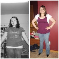 January 2009--approx 200 pounds & June 2009 approx 175 pounds :)  I truly love my band! :)