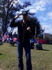 At the 2nd Amendment Support Rally in Brooksville, Fla.