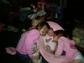 my girls and their cousins