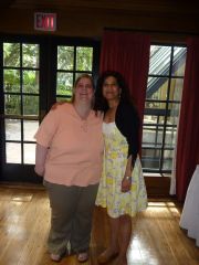 At my friend's bridal shower in June 2012 (approx. 1 month post-op)