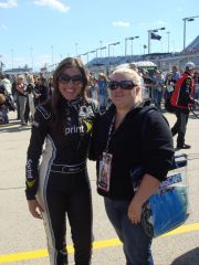 Me with Miss Sprint Cup