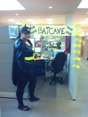 work at halloween! Like my batcave?