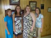 steph, kelly, me , and leila