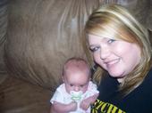 me and baby abbie
