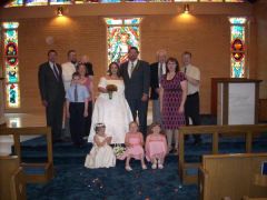 Wedding day, June 7, 2008 (2 months after surgery)