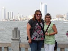 Me and Dina in China